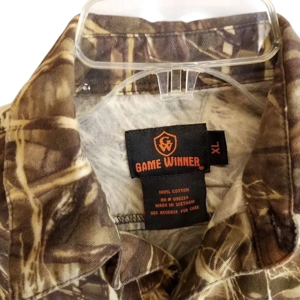 Game Winner buttondown shirt XL
